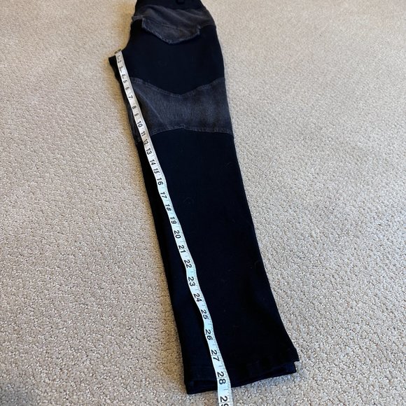 Goth Punk Emo Pants LYUZHE SD Patch Pencil SD Stretchy Denim LARGE Urban Street - Picture 11 of 13